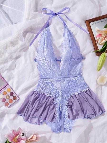 Sultry Lace Teddy Bodysuit | Breathable & Comfortable for Everyday Allure