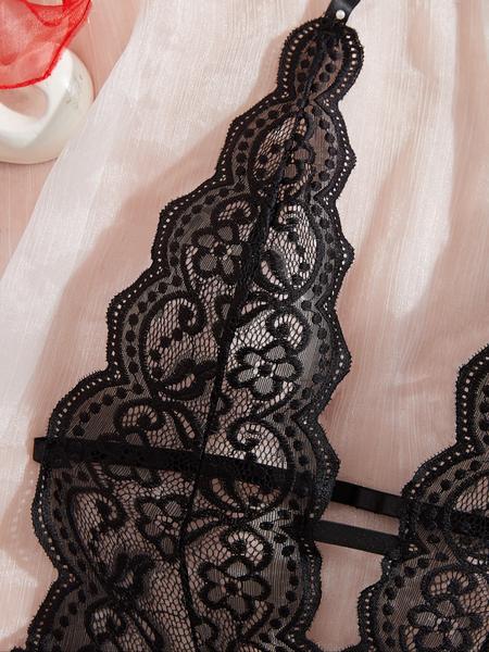 Sultry Lace Teddy Bodysuit | Breathable & Comfortable for Everyday Allure