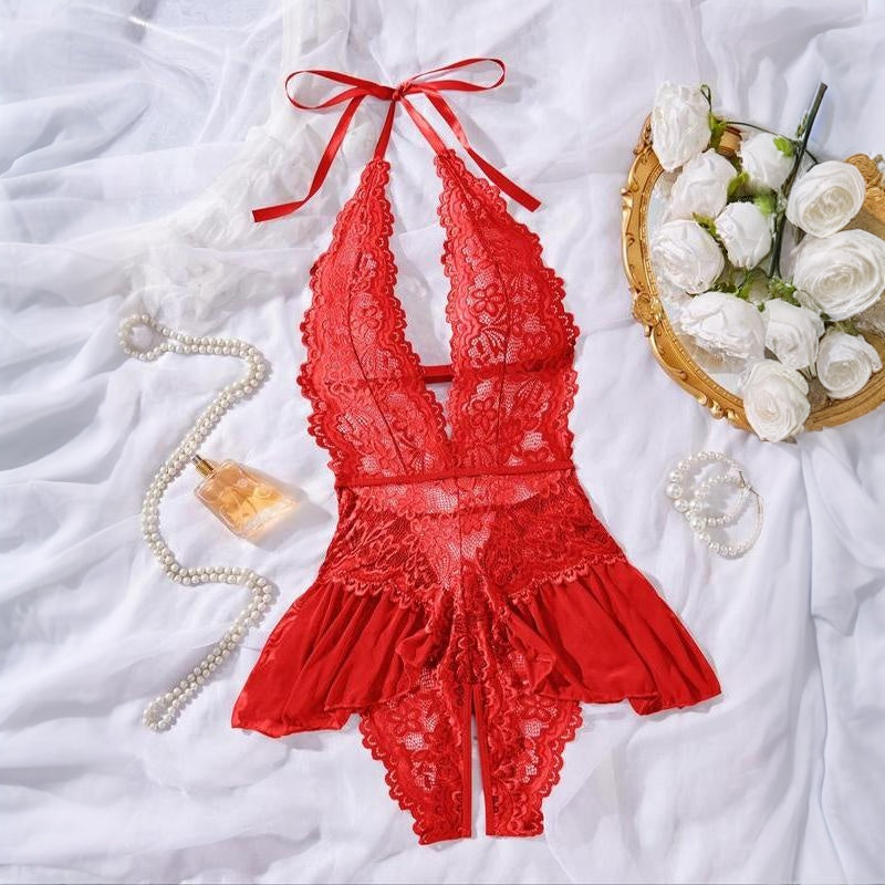 Sultry Lace Teddy Bodysuit | Breathable & Comfortable for Everyday Allure