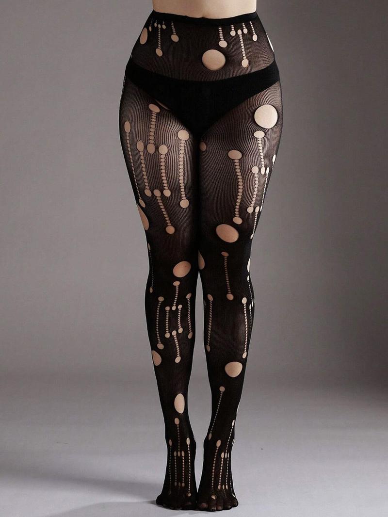 Effortlessly Chic: Fashionable Design Sheer Fishnet Tights for Everyday Elegance& Charm