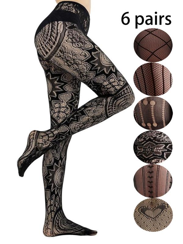 Effortlessly Chic: Fashionable Design Sheer Fishnet Tights for Everyday Elegance& Charm