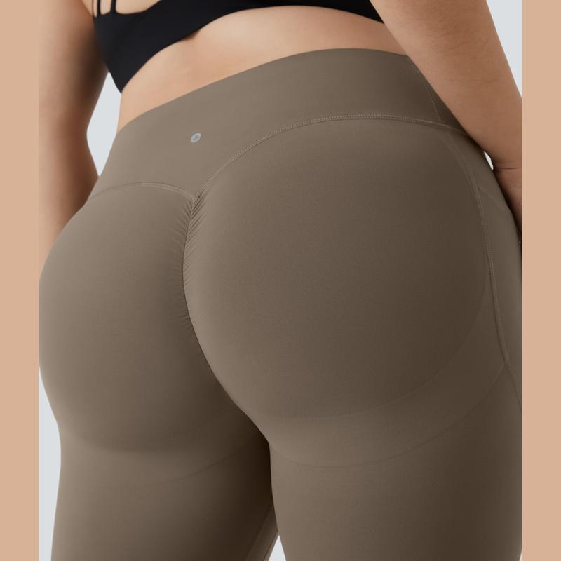 UltraSculpt High Waisted Scrunch Butt Lifting Tummy Control Pocket Shaping Training Plus Size Leggings