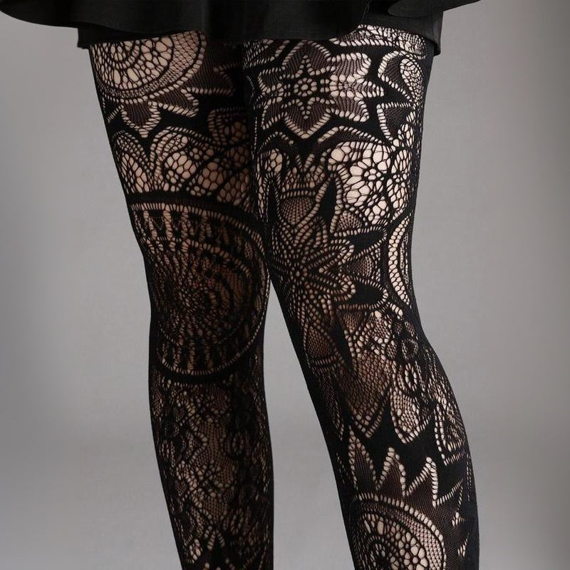 Effortlessly Chic: Fashionable Design Sheer Fishnet Tights for Everyday Elegance& Charm
