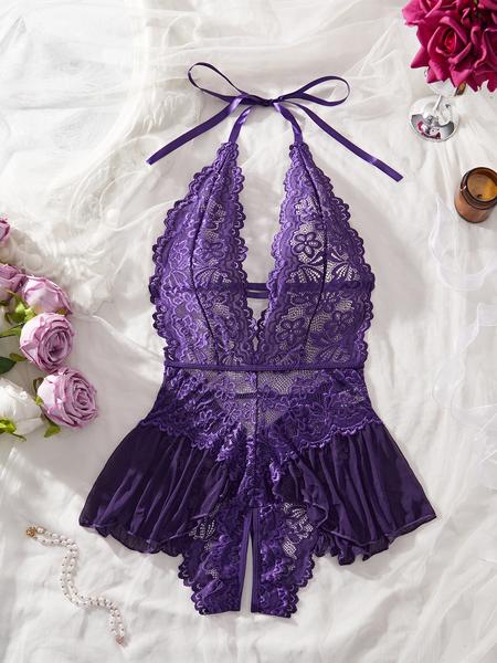 Sultry Lace Teddy Bodysuit | Breathable & Comfortable for Everyday Allure