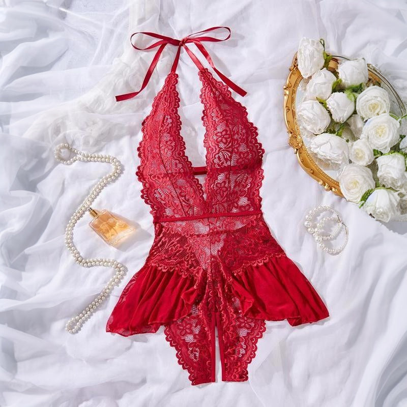 Sultry Lace Teddy Bodysuit | Breathable & Comfortable for Everyday Allure