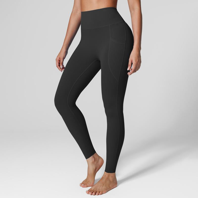 Sculpting High-Waist Leggings | Second-Skin Feel & Functional Pockets  | UPF 50+ with Pockets, From Gym to Street