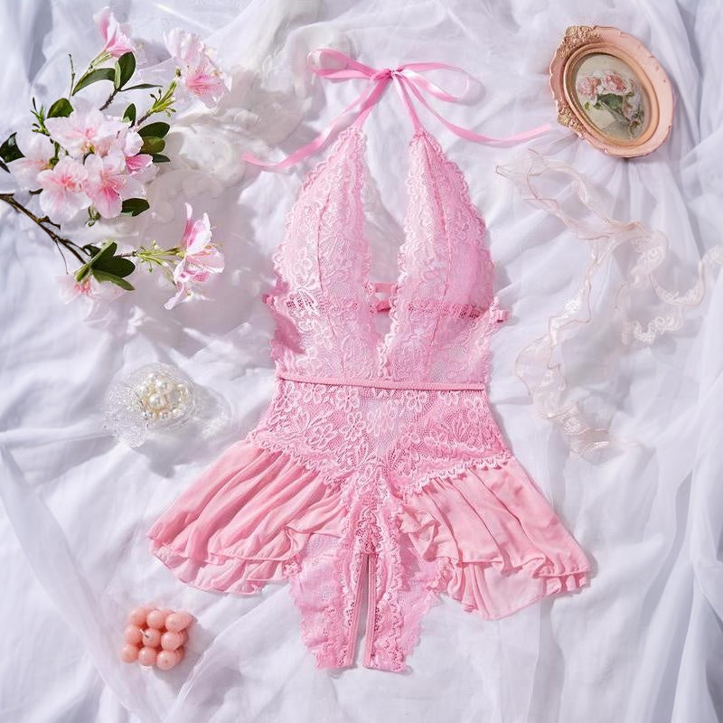 Sultry Lace Teddy Bodysuit | Breathable & Comfortable for Everyday Allure