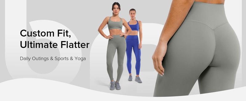 Sculpting High-Waist Leggings | Second-Skin Feel & Functional Pockets  | UPF 50+ with Pockets, From Gym to Street