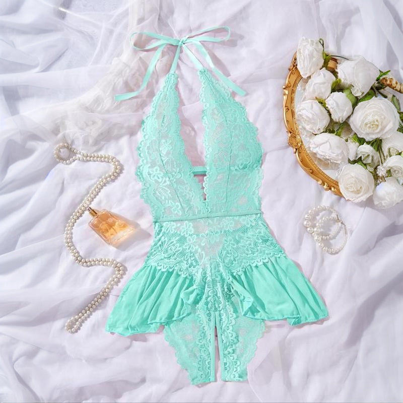 Sultry Lace Teddy Bodysuit | Breathable & Comfortable for Everyday Allure