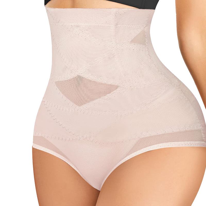 High Waist Tummy Control Pants for Postpartum Body Shaping Waist Cincher Butt Lifter Shapewear Plus Size Seamless Waist Trainer Shapewear